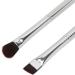 Brush - Fine Angled Brush Ultra Thin Slanted Flat Angle for Precise Makeup - Premium Quality - Cruelty Synthetic Bristles - Suitable for Makeup Artists and Women - Buy Online on GoSupps.com
