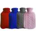 MAIES Hot Water Bottles 2000 ml with Fleece Knitted Cover | Hand Warmer & Water Filled Bag for Ultimate Comfort - International Shipping Available - Buy Online on GoSupps.com