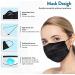 SIngle Use DIsposable Face mask- 50 Pcs (Black) - Buy Online on GoSupps.com