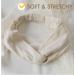 Boho Wide Headbands for Women - Huachi Twist Knot Headwraps Set (8 Pack Leopard Printed + Solid Colors) - Fashionable Summer Beach Hair Accessories - Buy Online on GoSupps.com