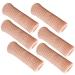 SOHLER 6 Packs Closed Toe Caps Finger Covers Sleeve Protectors Stretchable Fabric Lined with Soft Gel (Small 3/8x 2-1/2)