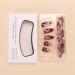 24Pcs/Set Press On Nails European and American Style Mid Length Nail Art False Nails Acrylic Fake Nails Full Cover Nails Tips Artificial Finger Manicure Press on nails for Women and Girls - Buy Online on GoSupps.com