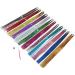 OUHUAN Hair Tinsel Strands with 12 Colors Hair Tinsel Strands Kit Hair Extensions Shiny Silk Tinsel - Buy Online on GoSupps.com
