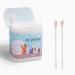 Toddmomy Swabs Accessories 400pcs/2 Baby Cotton Swab Round Spiral Head Tip Baby Nose Cleaner Infant Ear Nose Cotton Buds Newborns Nasal Booger Swabs Baby Cotton Makeup