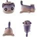Plushie cat Meemeows Kids Cat Plush Toy Jack The Pumpkin Cat Butterfly Cat Devil Cat Strawberry Cat Moon Cat Angel Cat Great Gift for Kids and Fan Favorites Style5 - Buy Online on GoSupps.com