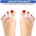 Gel Toe Separator & Stretcher for Bunion Corrector & Pain Relief - 1 Pair - Buy Online on GoSupps.com