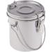 Stainless Steel Double Dipper Brush Washer with Lid - Ideal for Cleaning Paint Brushes - Buy Online on GoSupps.com
