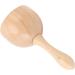 Handheld Wooden Muscle Massage Cup - Swedish Massager for Body Shaping & Relaxation - Buy Online on GoSupps.com