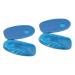 Mobestech 2pcs Pair Plantar Insoles Gel Shoes Insert Silicone Gel Pads Reflexology Mat Insoles for High Heels Heel Cups High Heel Shoes Inserts Half Insoles Foot Heel Pad