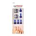 KISS imPRESS Press-On Gel Navy Blue Pedicure Nails BIPT016 Mai Tai (For Toes)