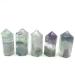Natural Crystal Rough Natural Crystals and Stones Mini Natural Fluorite Crystal Point Stone Tower Specimen Decor Home Decoration Natural Crystals for Decoration Crystals