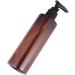 Beaupretty 6Pcs 250ml Soap Dispenser Pump Bottles Travel Empty Lotion Pump Bottle Refillable Bottle for Liquid Soap Lotions Shampoo (Brown Body Random Pump Head) - Buy Online on GoSupps.com