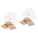 Frcolor 400 pcs wax papier Waxes Face wax mouth spatula wood wooden sticks wooden sticks body wax stripes wax sticks for hard wax wax grow hair removal small wax wood
