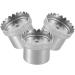 Amosfun 12 Pcs Magnetic Soap Holder Magnetic Soap Dish Holder for Soap Magnetic Holder Soap Support Wall Soap Holder Shower Soap Container Bath Soap Household Stainless Steel - Buy Online on GoSupps.com