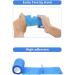 Cojj 12 pcs Self-Adhering Cohesive Bandage - 10cm x 4.5m Waterproof Elastic Tape for Wounds & Animal Care (Blue) - Buy Online on GoSupps.com