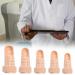 YANWANDEFA 5 Pcs Plastic Finger Support Protector Set - Adjustable Finger Immobilizer for Mallet and Trigger Finger Splint - Buy Online on GoSupps.com