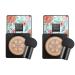 Lovelycat Mushroom Head Air Cushion BB Cream Even Skin Tone Makeup Base PrimerConcealer Lasting Nude Makeup Moisturizing Brightening Pigment CC Liquid Foundation (A-2PC)