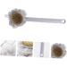 Double Sided Body Exfoliator Brush for Shower and Bath | Healeved Body Scrubber - Buy Online on GoSupps.com