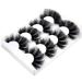 HBZGTLAD 3D Mink Hair False Eyelashes 4 Pairs 25mm Criss-cross Wispy Cross Fluffy Extension Handmade Eye Makeup Tools - MDR-5 - Buy Online on GoSupps.com