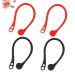 UKCOCO Earphone Hooks - 4 Pairs Silicone Ear Lip Covers for Headphones Sports Ear Hooks & Earplug Holder - Buy Online on GoSupps.com