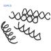 Aeromdale 10pcs Black Spiral Hairpin Clips - Durable Alloy Bun Sticks for DIY Hairstyles - Buy Online on GoSupps.com