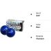 Schwetty Balls Blue Pair - Set of 2 Golf Balls - Buy Online on GoSupps.com