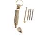 Buy 1Pc Gold 4-in-1 Mini Portable Screwdriver & Ear Care Keychain Kit - Earwax Removal Tools for Health & Household - Buy Online on GoSupps.com