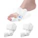 2-Piece Breathable Hallux Valgus Correction | Orthopedic Big Toe Spreader for Pain & Overlapping Toes - Buy Online on GoSupps.com
