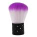 JINLL Nail Dust Cleaner Powder Foundation Brush Nails Soft Cleaning Brushes Multi Brush Powder Removal Manicure Tool purple