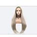 BGHJUE Mid-Range Linen Micro-Volume Full-Top Wig - Long Straight Hair Front Lace Women's Wig | International Shipping Available - Buy Online on GoSupps.com