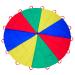 AMYESE 10ft/ 16.4ft Rainbow Parachute for Outdoor Party Games, Kids Play Parachute Group Cooperative Team Game Toys, Family Get-Together Entertainment