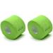 2 Rolls Barber Neck Strips Disposable Flexible Strentchy Paper Neck Bands Hairdressing Wrap Paper Tape Barber Supplies Accessories for Salon Coloring Haircutting Styling (Green)