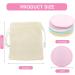 Eco-Friendly Makeup Remover Pads - 12 Washable Bamboo Facial Cleaning Pads with Laundry Bag - Reusable & Super Soft - Buy Online on GoSupps.com