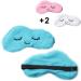 Kids Sleep Mask Set - 3 Blockout Light Eye Covers for Girls and Boys - Buy Online on GoSupps.com