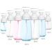 Buy Sevennine 100ml Small Spray Bottle - Refillable Fine Mist Perfume Sprayer - Blue Plastic Bottle for Travel & Home Use - Buy Online on GoSupps.com