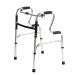 Walker Disabled Four-Legged Crutch Old Man Walker Armrest Bracket Elderly Walking Fracture Walking Stand Stainless Steel Interesting