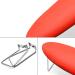 Feadem Nail Arm Rest - Waterproof Wear-Resistant Microfiber Leather Hand Pillow for Salon Manicure - Red - Buy Online on GoSupps.com
