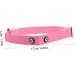 Buy Inoomp Heart Rate Meter Fastening Belt - Elastic Chest Strap Replacement Nylon Sports Belt in Pink | 33.00x3.00x0.10cm - Buy Online on GoSupps.com