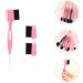 PATKAW 1 Set Double-headed Eyebrow Comb Brush Portable Eyebrow Comb Women Hair Edge Brush with Head Replacement - Buy Online on GoSupps.com