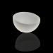 Selenite Round Bowl - Hand-Carved Crystal Holder for Cleansing, Healing, and Charging Crystals - 8 cm - Buy Online on GoSupps.com