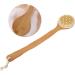 Deep Cleaning Long Handle Shower Brush for Exfoliating Skin - Body Scrubber for Wet or Dry Brushing - Bath Shower Body Care - Buy Online on GoSupps.com