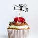 Alipis 2024 Graduation Cupcake Decorations: 12-Pack Cupcake Picks Appetizer Picks Cake Topper Graduation Themed Cake Picks - Buy Online on GoSupps.com