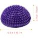 Goohochy Durian-Ball Office & Fitness Massage Device | Spiky Lacrosse & Foot Massage Balls | Arm & Leg Roller | Child-Friendly Violet PVC - 16x16x8cm - Buy Online on GoSupps.com