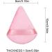 Powder Puff Triangle | Soft Makeup Puff Loose Powder Foundation Puff Multipurpose Powder Puff with Strap Makeup Tool Tmay Pink - Buy Online on GoSupps.com