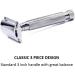 Parker Safety Razor 97R - Premium 120g Razor for a Close Comfortable Shave | Buy Internationally - Buy Online on GoSupps.com