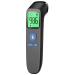 Forehead Thermometer, Baby and Adults Thermometer with Fever Alarm, LCD Display and Memory Function, Ideal for Whole Family Black