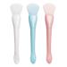 3PCS Silicone Face Mask & Cream Applicator Brush Tool  Face Spatula With Spoon Scoop Dual Sided  Facial Brush for Home Spa Treatments  Sleeping Clay Mask  Body Lotion  Lip Mask Applicator