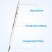 MAGICLULU Glass Oral Thermometer for Adults - Fast Reading Fever Indicator Single Scale - Accurate Armpit Temperature Measurement - Buy Online on GoSupps.com