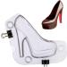 PRETYZOOM Chocolate Mold Shoe Fondant Mold 3D Shoes Cake Mold for Chocolate 3D High Heel Meaningful Gift Sugarcraft Mold Soap Making Decor Reusable Mold Muffin Cartoon Plastic Miss - Buy Online on GoSupps.com