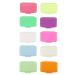 Braces Wax 10 Box Color Flavored Relief Orthodontic Wax Strips Brace Fruit Scent Gum Set for Braces Aligners